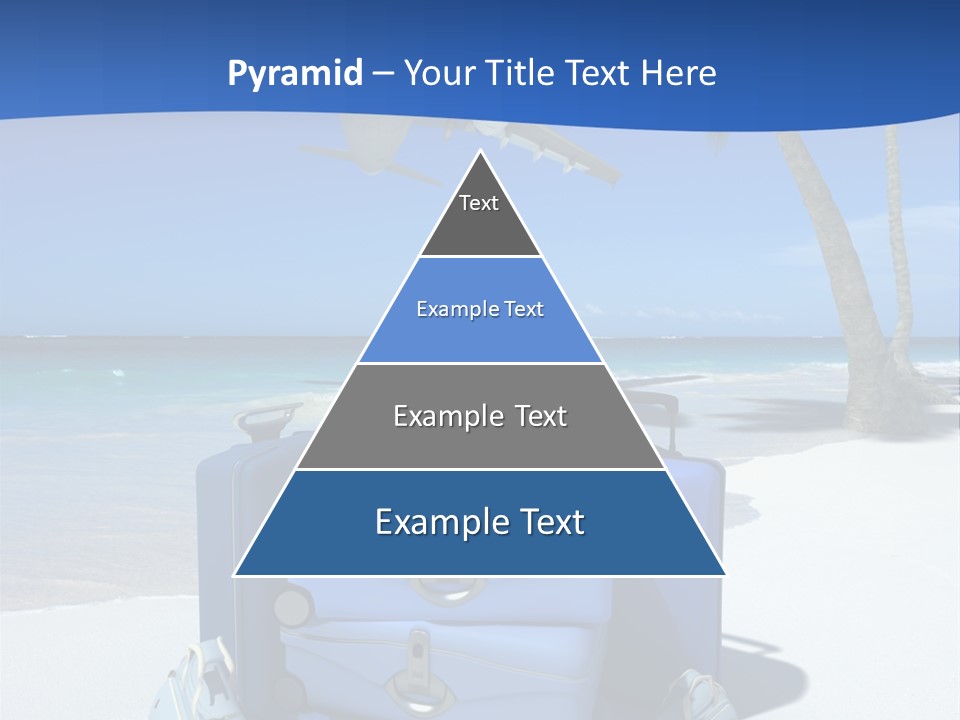 Summer Travel Baggage PowerPoint Template
