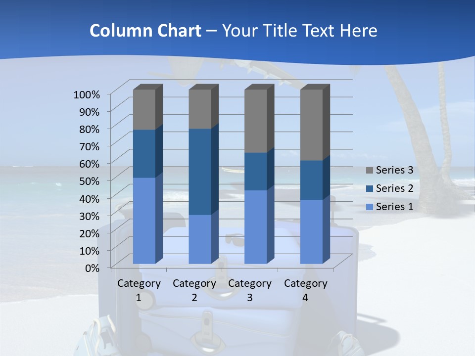 Summer Travel Baggage PowerPoint Template