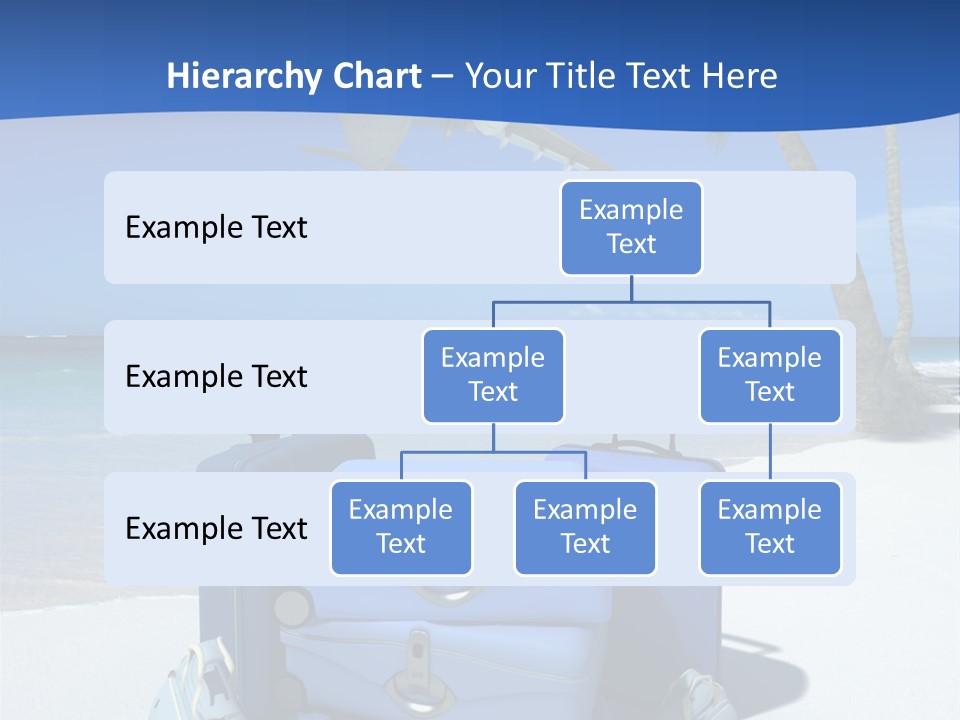 Summer Travel Baggage PowerPoint Template