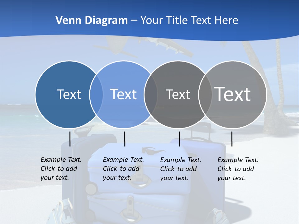 Summer Travel Baggage PowerPoint Template