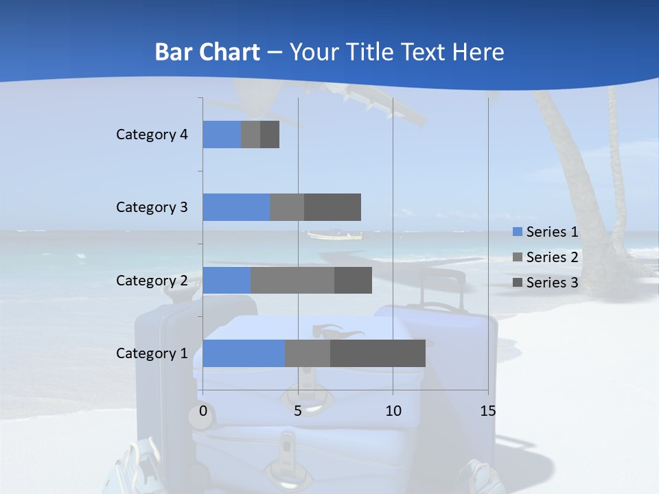 Summer Travel Baggage PowerPoint Template