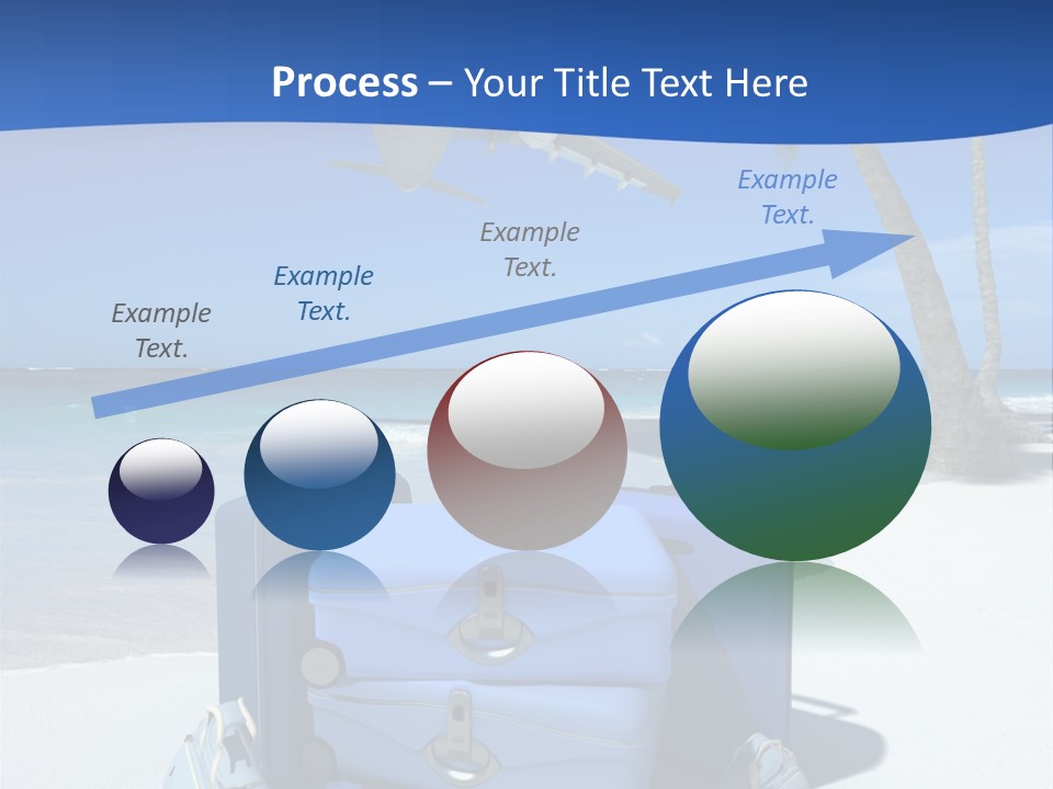 Summer Travel Baggage PowerPoint Template
