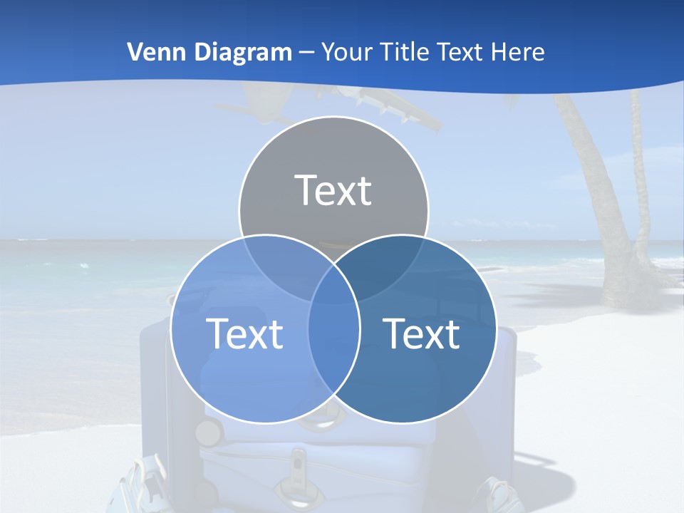 Summer Travel Baggage PowerPoint Template