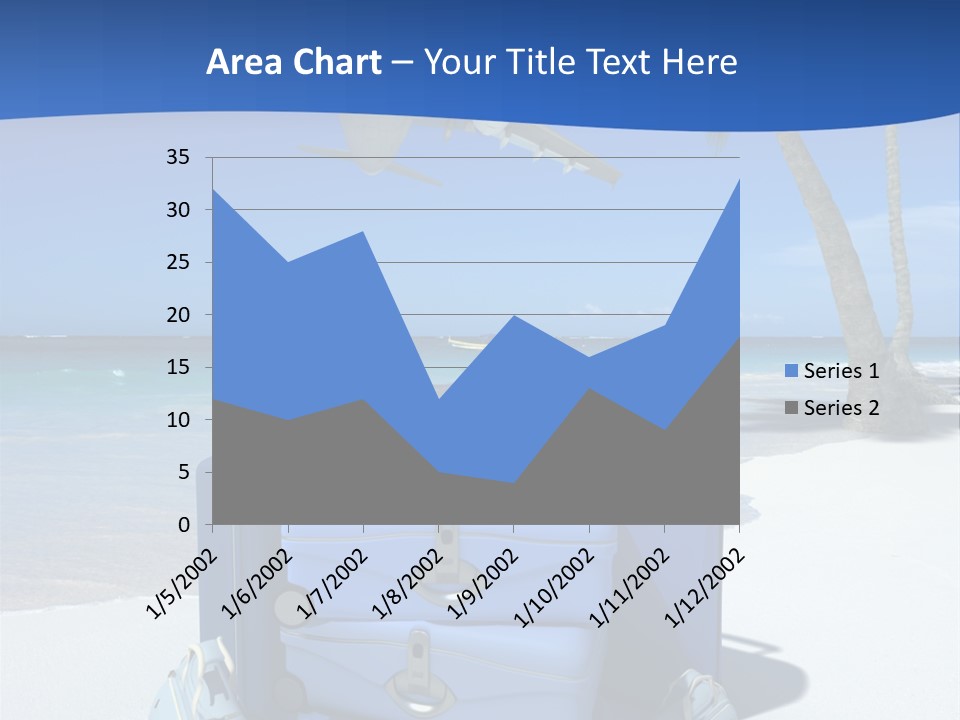 Summer Travel Baggage PowerPoint Template
