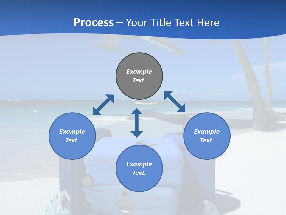 Summer Travel Baggage PowerPoint Template