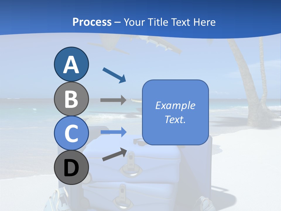 Summer Travel Baggage PowerPoint Template