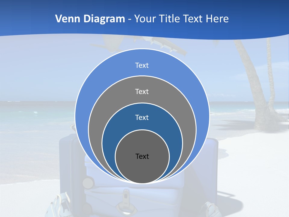 Summer Travel Baggage PowerPoint Template