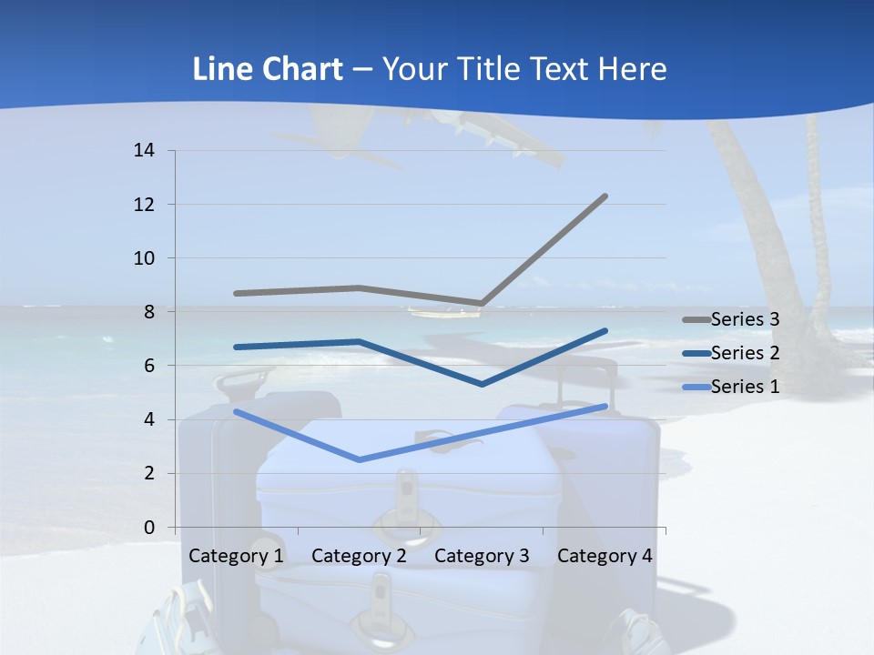 Summer Travel Baggage PowerPoint Template