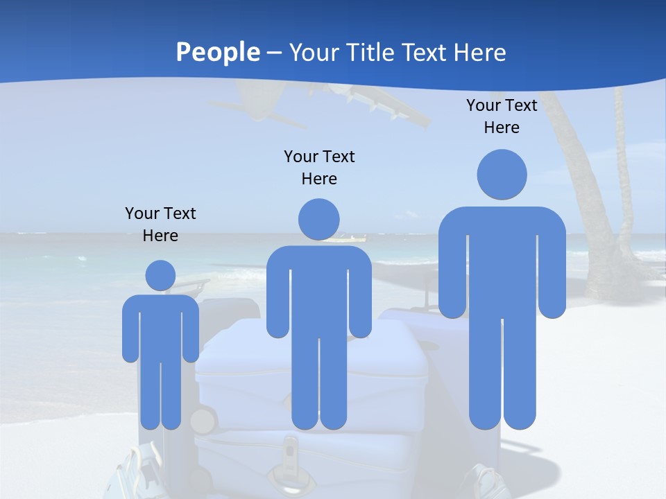 Summer Travel Baggage PowerPoint Template