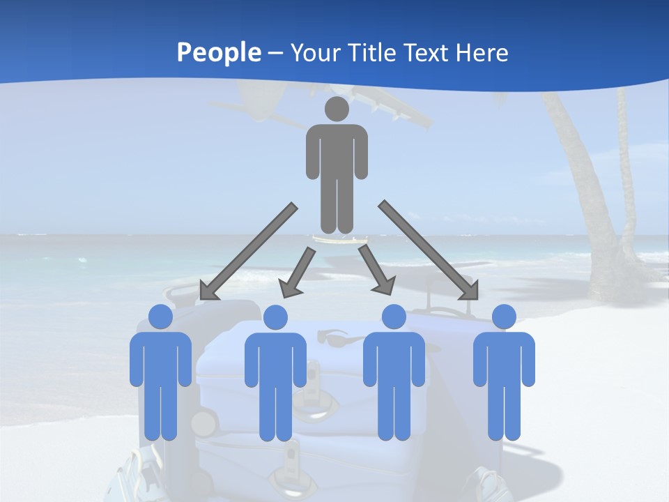 Summer Travel Baggage PowerPoint Template