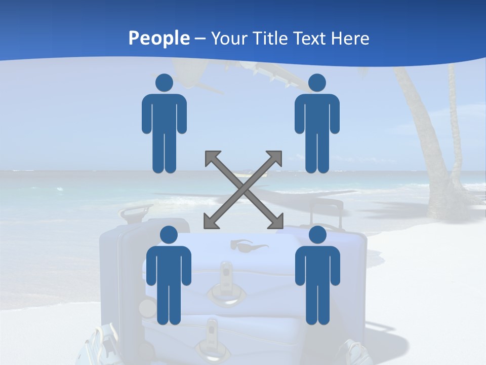 Summer Travel Baggage PowerPoint Template