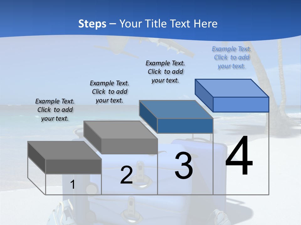 Summer Travel Baggage PowerPoint Template