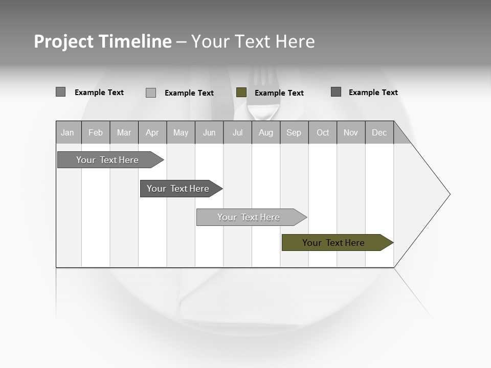 Gourmet Banquet Eating PowerPoint Template