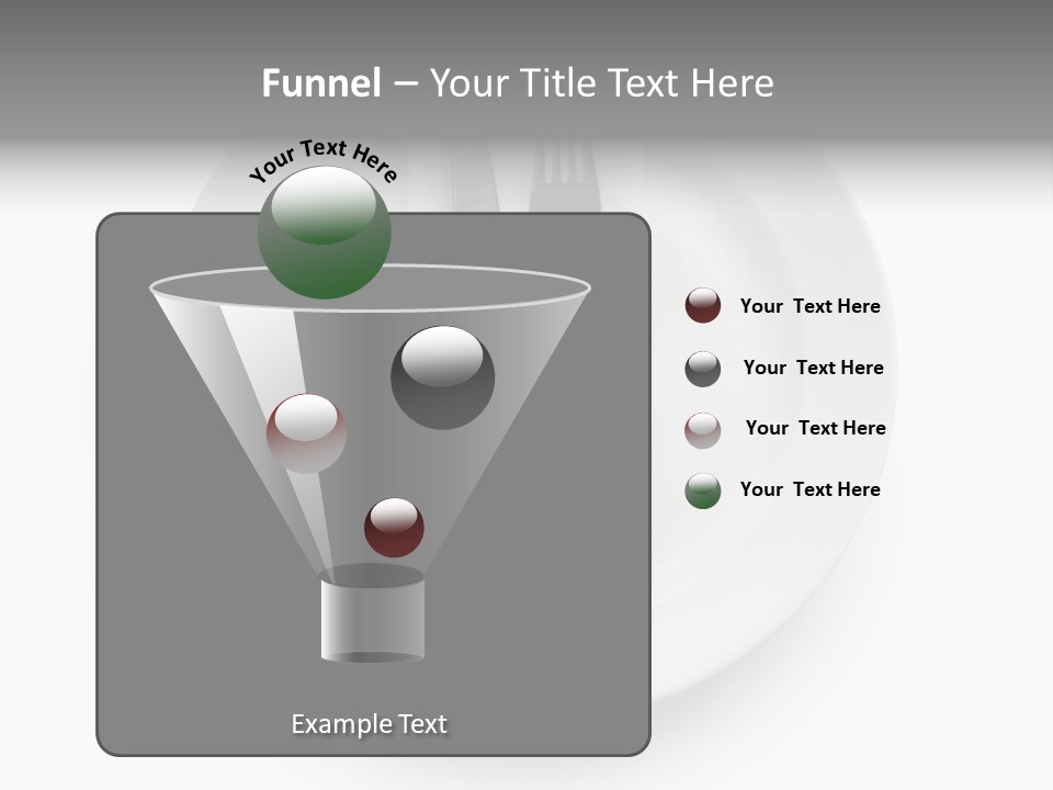 Gourmet Banquet Eating PowerPoint Template