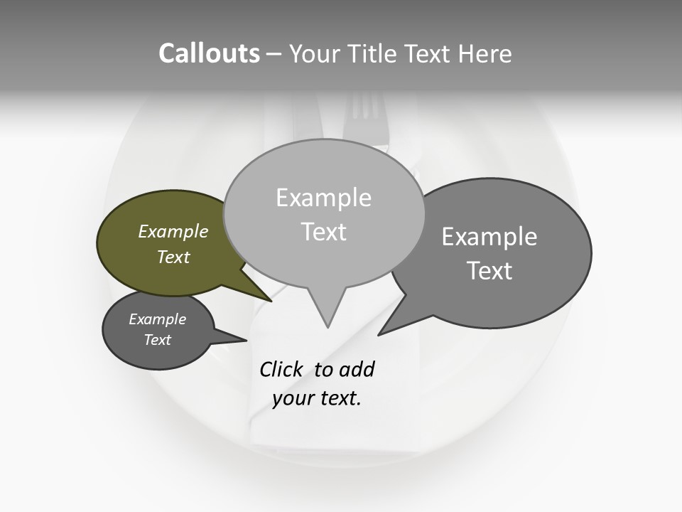 Gourmet Banquet Eating PowerPoint Template