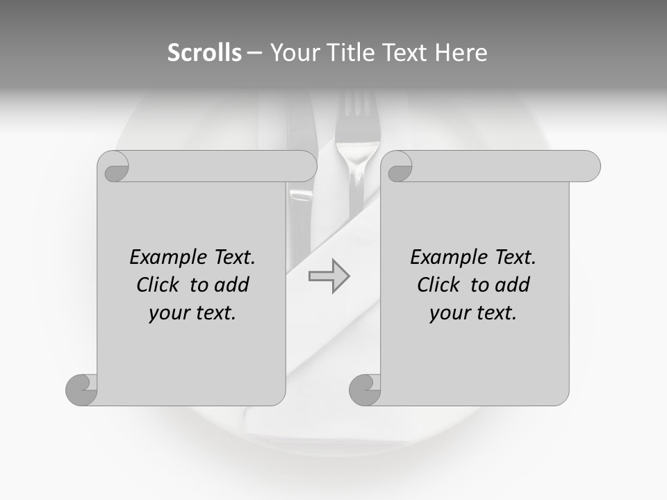 Gourmet Banquet Eating PowerPoint Template