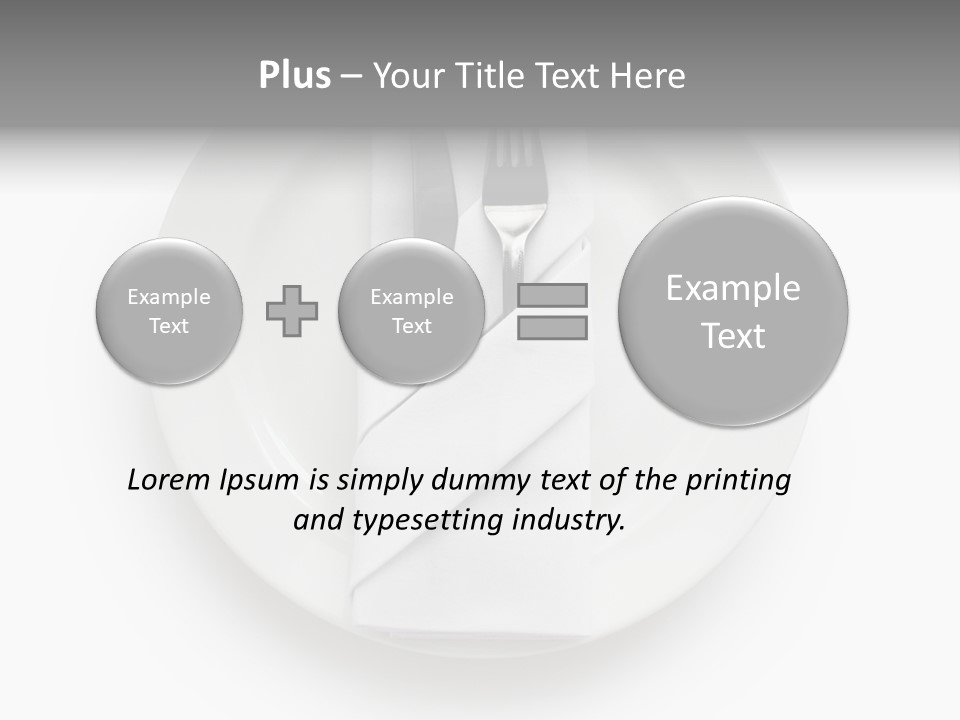 Gourmet Banquet Eating PowerPoint Template
