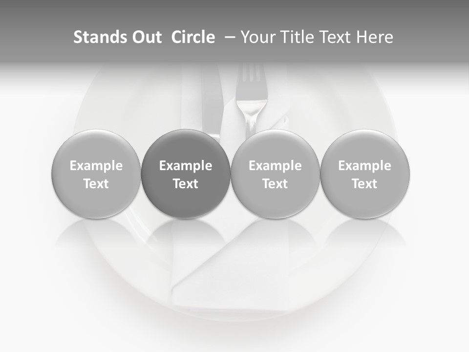 Gourmet Banquet Eating PowerPoint Template