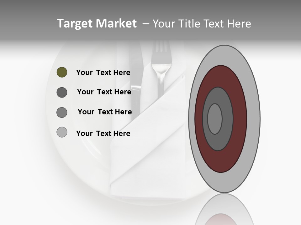 Gourmet Banquet Eating PowerPoint Template