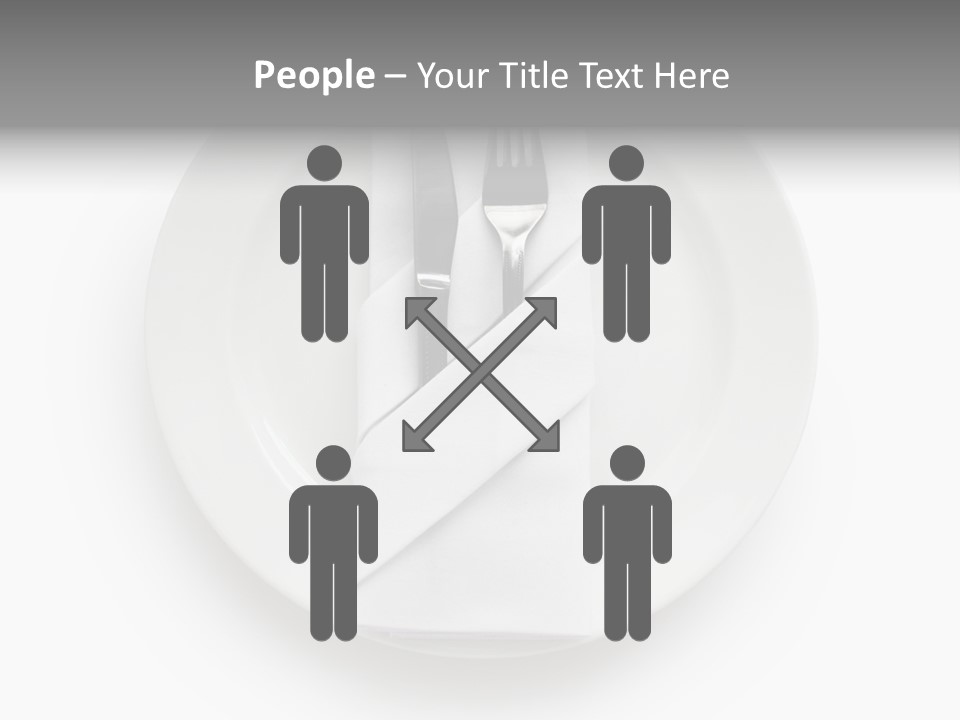 Gourmet Banquet Eating PowerPoint Template