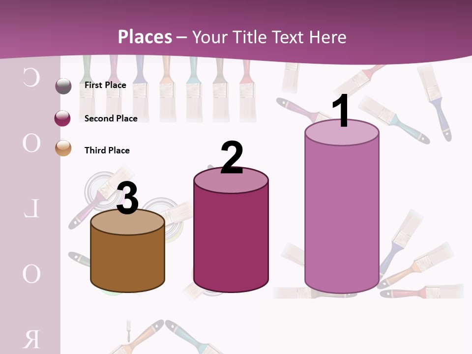 Dye Container Red PowerPoint Template