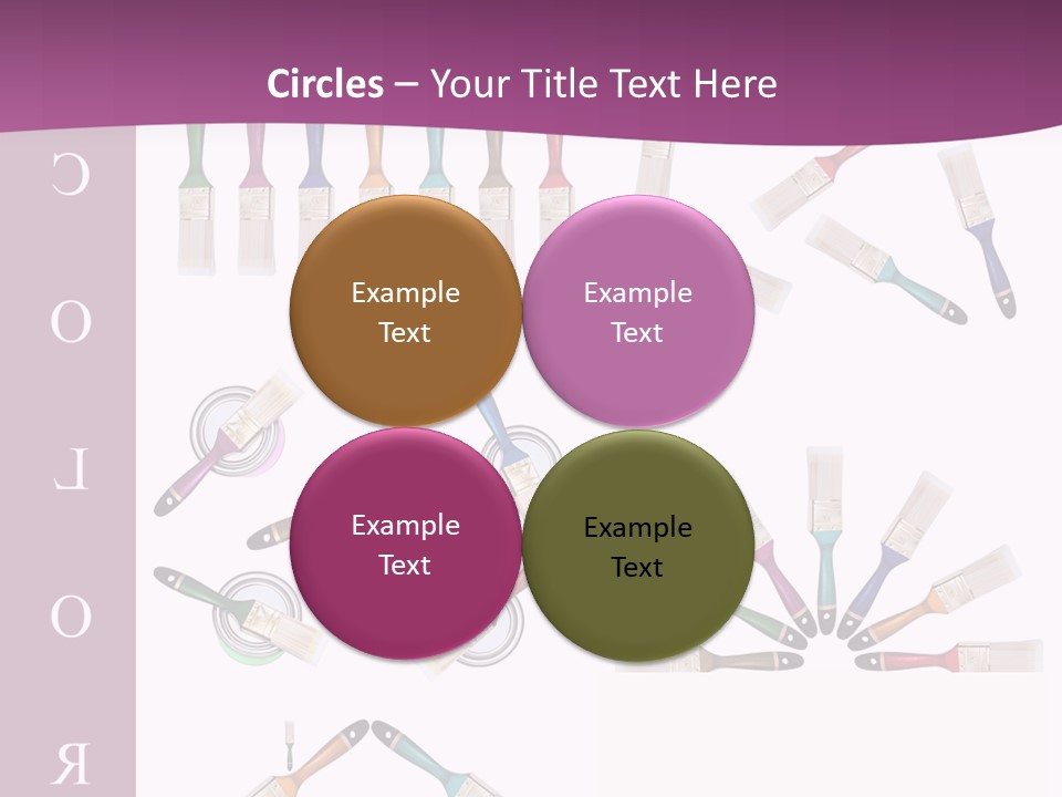 Dye Container Red PowerPoint Template