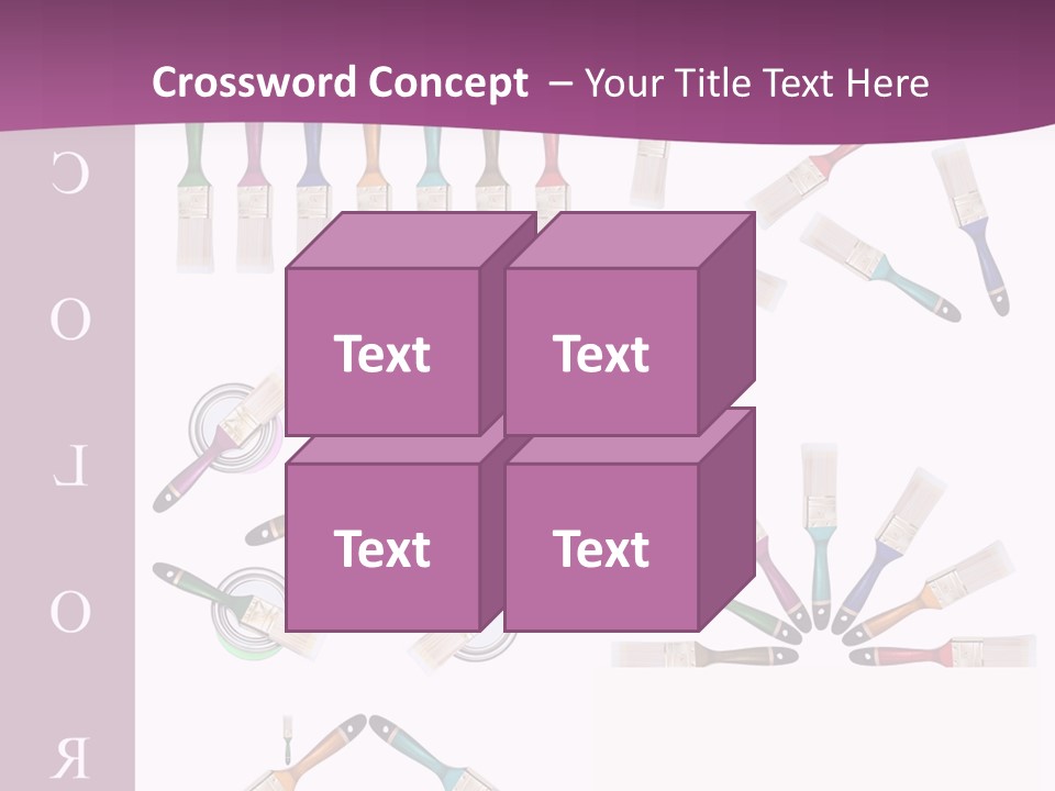 Dye Container Red PowerPoint Template