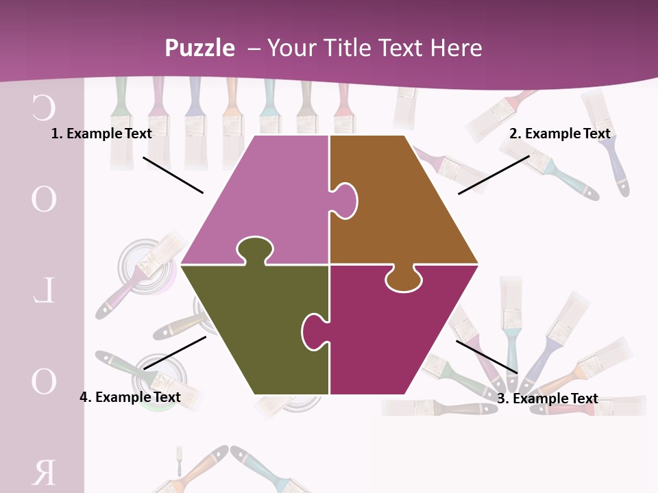 Dye Container Red PowerPoint Template