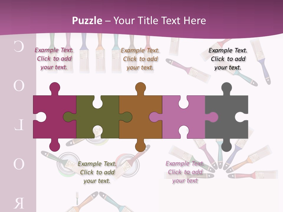 Dye Container Red PowerPoint Template