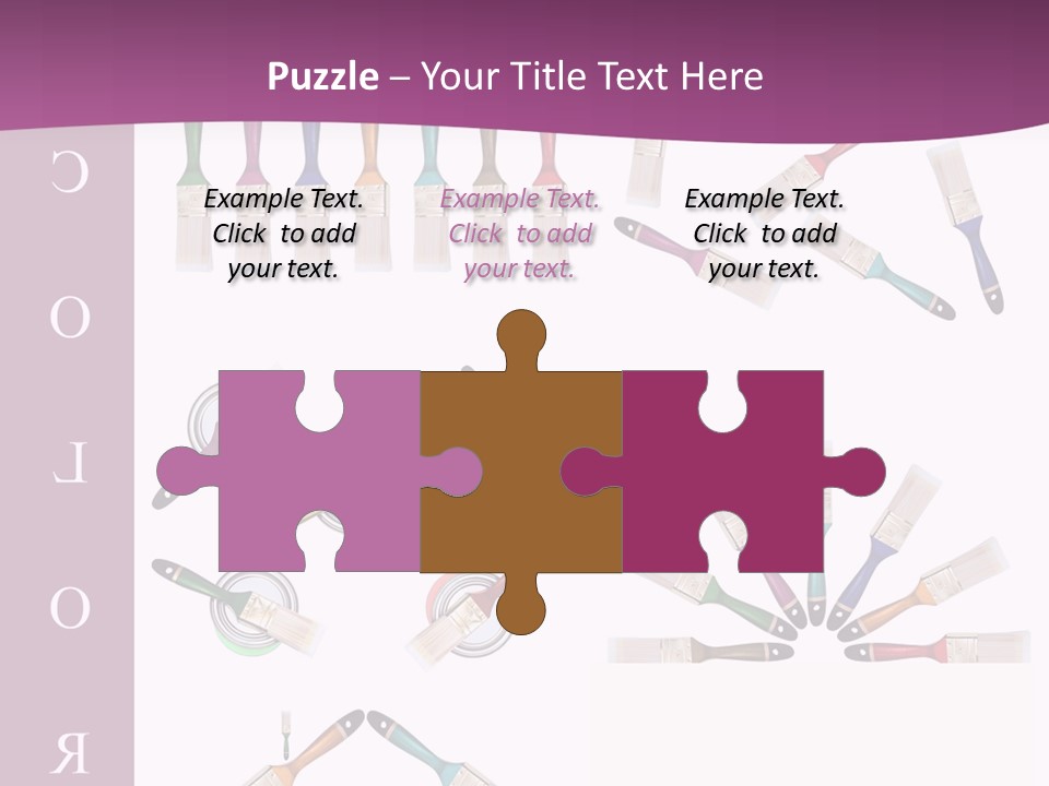 Dye Container Red PowerPoint Template