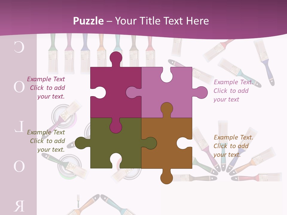 Dye Container Red PowerPoint Template