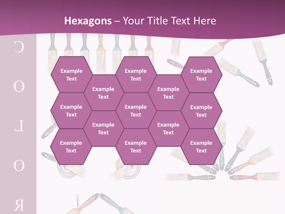 Dye Container Red PowerPoint Template