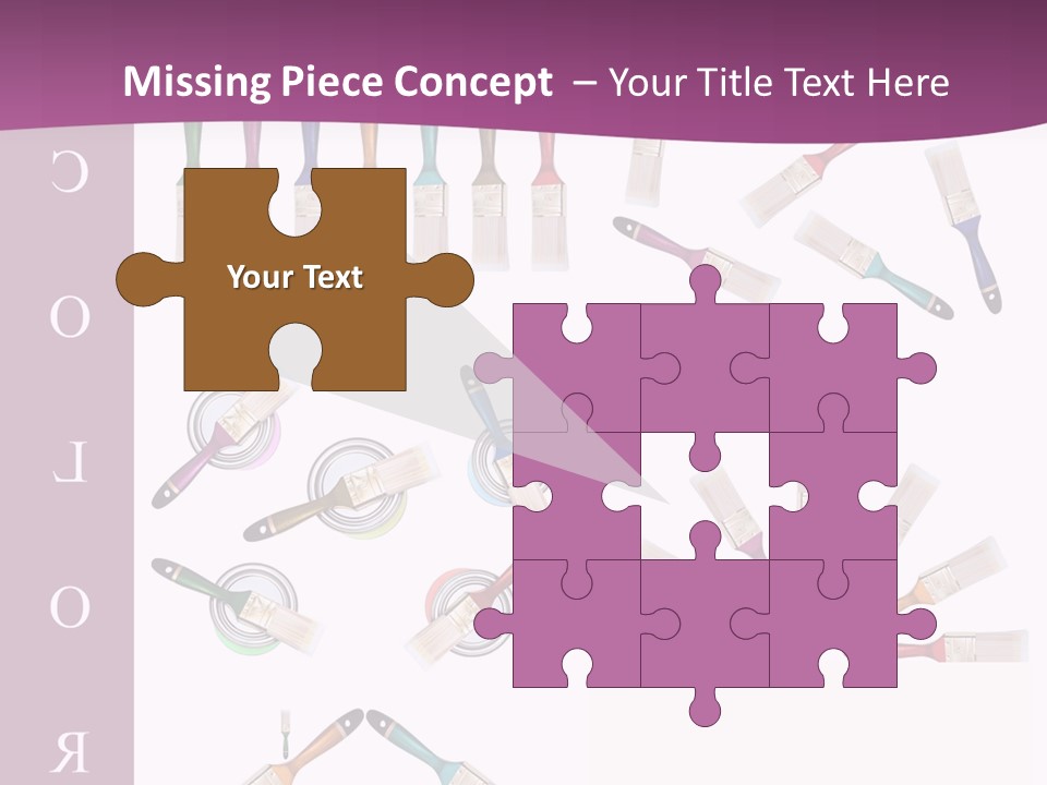 Dye Container Red PowerPoint Template