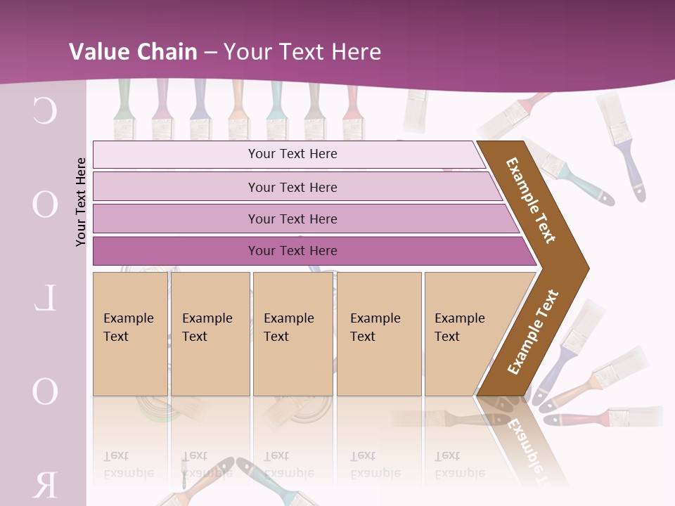 Dye Container Red PowerPoint Template