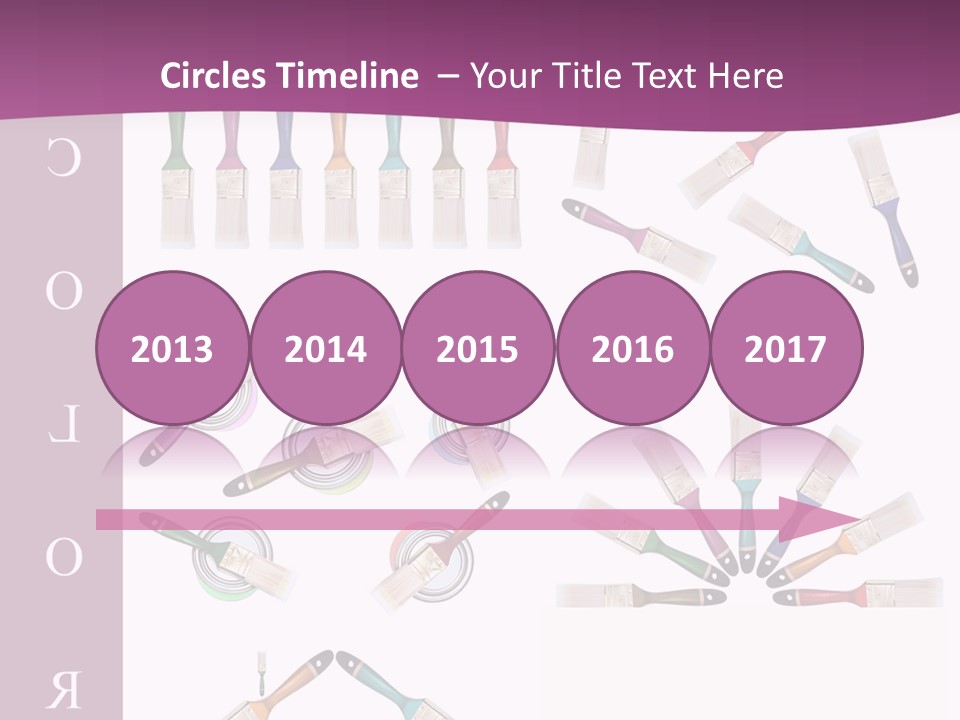 Dye Container Red PowerPoint Template