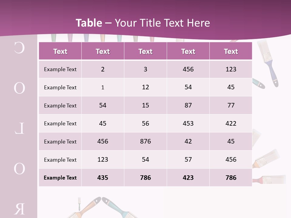 Dye Container Red PowerPoint Template