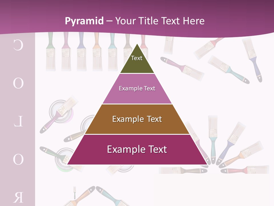 Dye Container Red PowerPoint Template