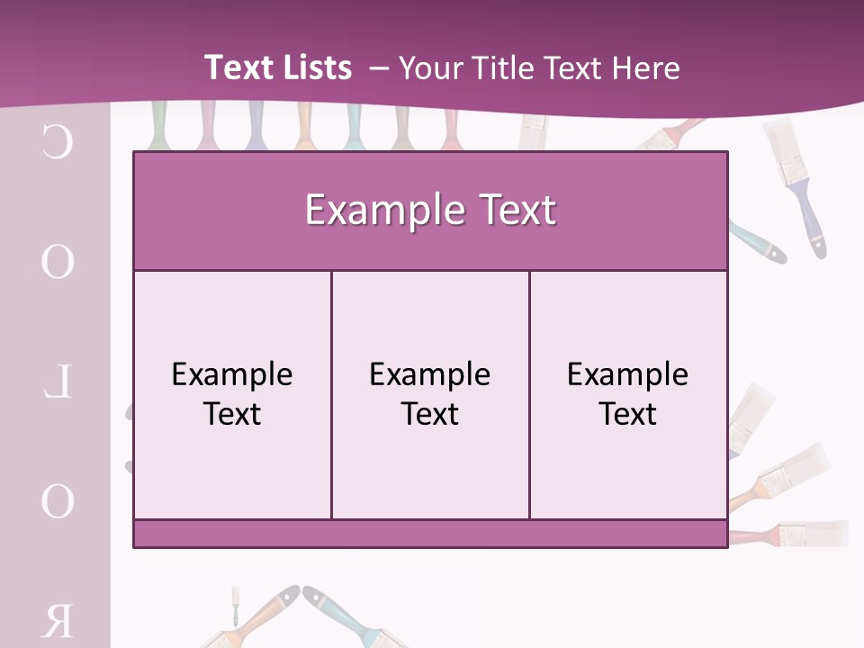 Dye Container Red PowerPoint Template