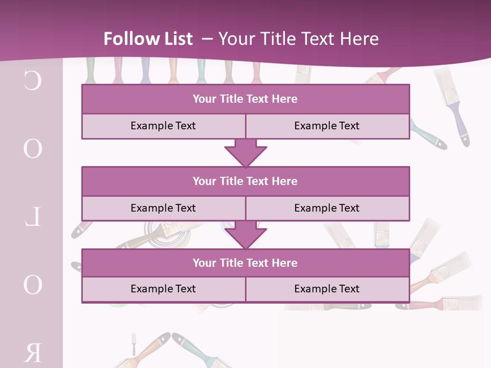 Dye Container Red PowerPoint Template