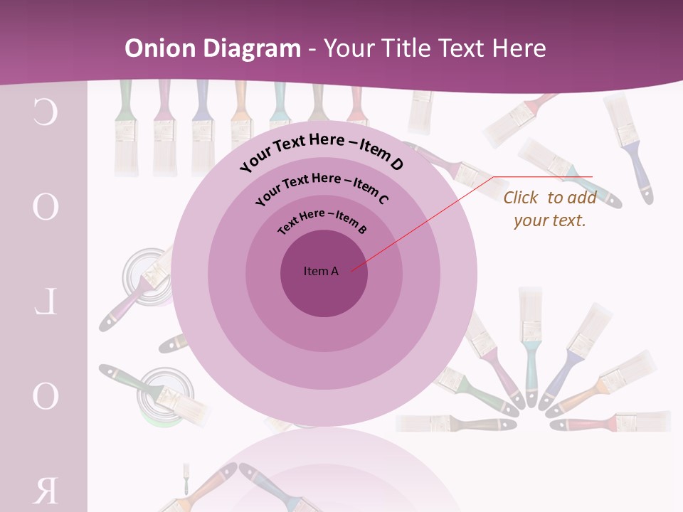 Dye Container Red PowerPoint Template