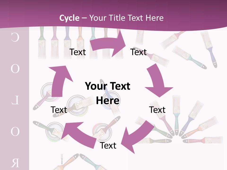 Dye Container Red PowerPoint Template