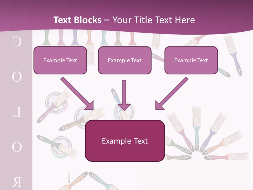 Dye Container Red PowerPoint Template
