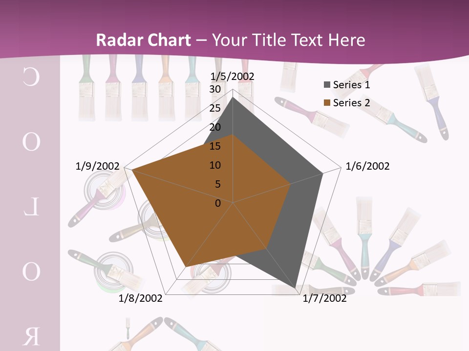 Dye Container Red PowerPoint Template