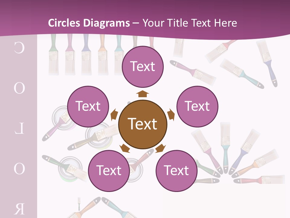 Dye Container Red PowerPoint Template