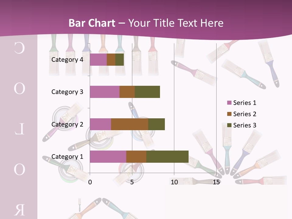 Dye Container Red PowerPoint Template