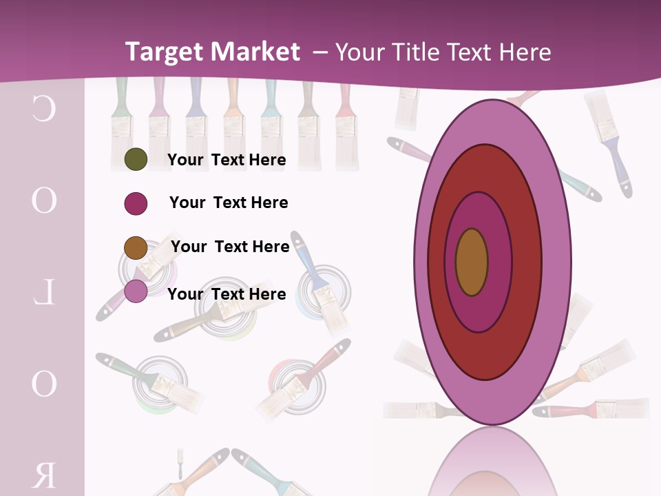 Dye Container Red PowerPoint Template