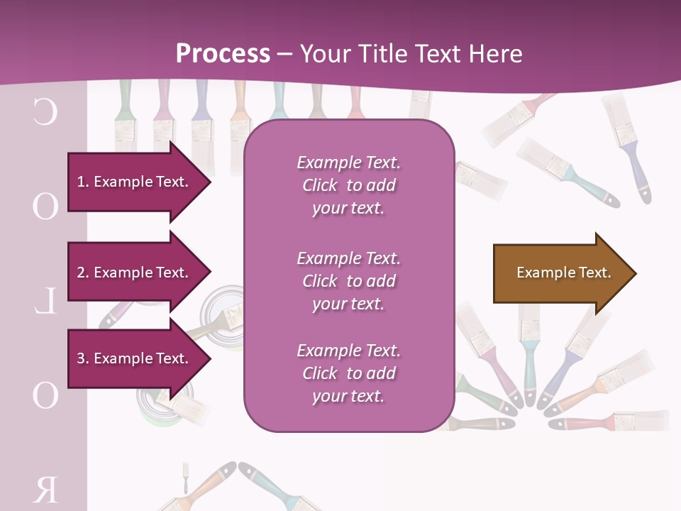 Dye Container Red PowerPoint Template