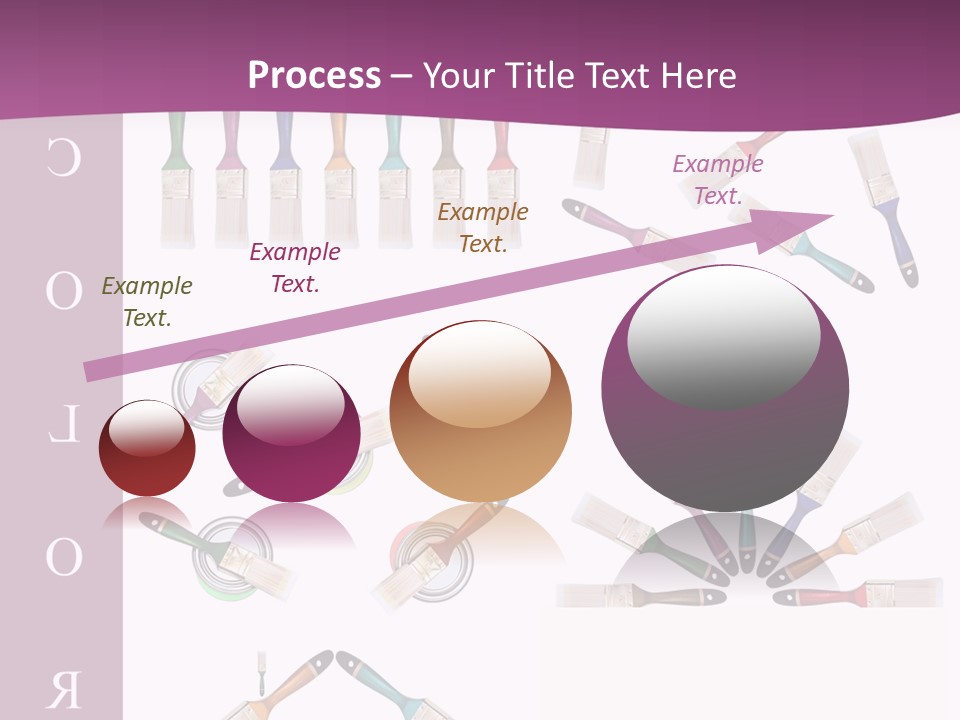 Dye Container Red PowerPoint Template