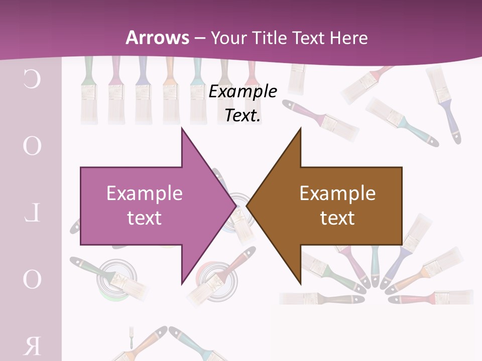 Dye Container Red PowerPoint Template