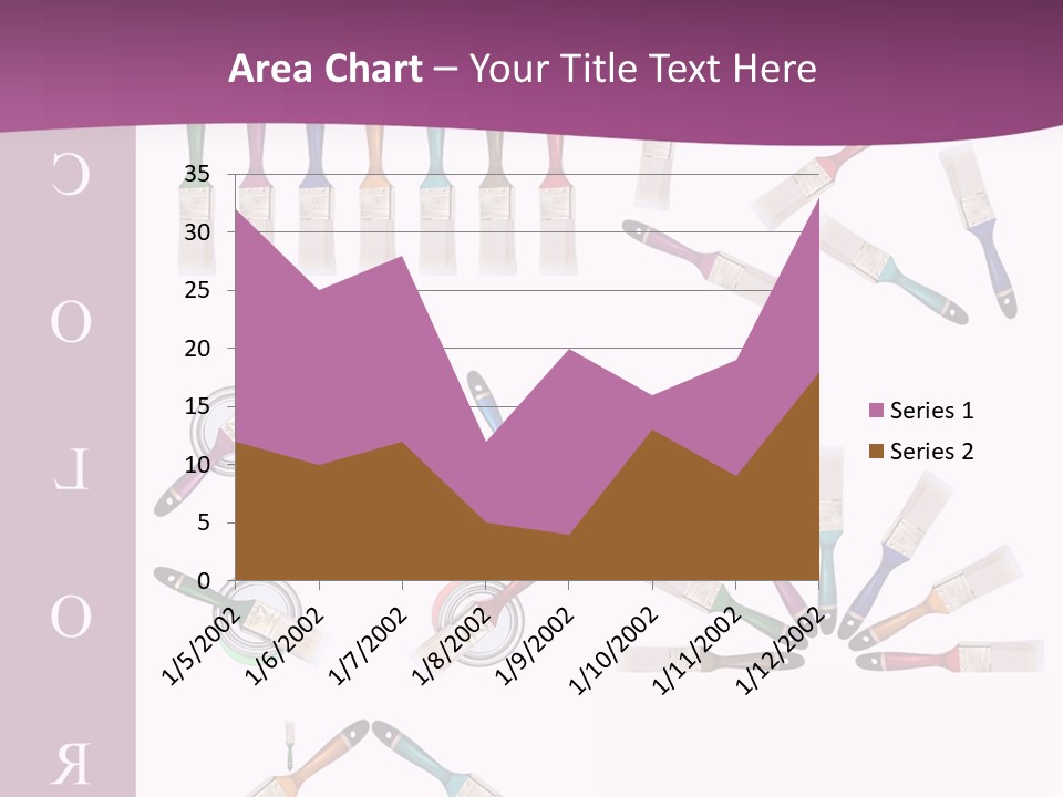 Dye Container Red PowerPoint Template
